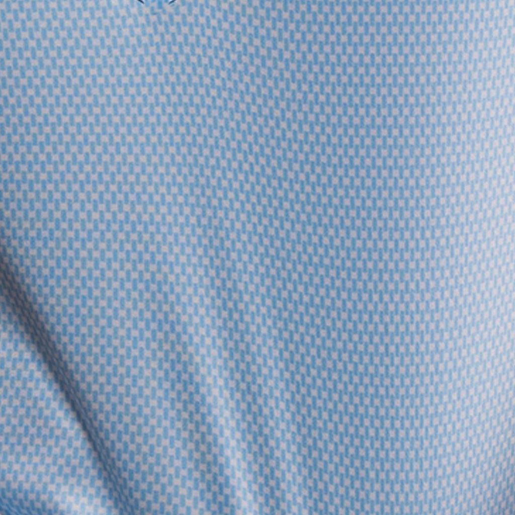 Semi-Spread Collar Polo Vantage Sky Blue Relaxed