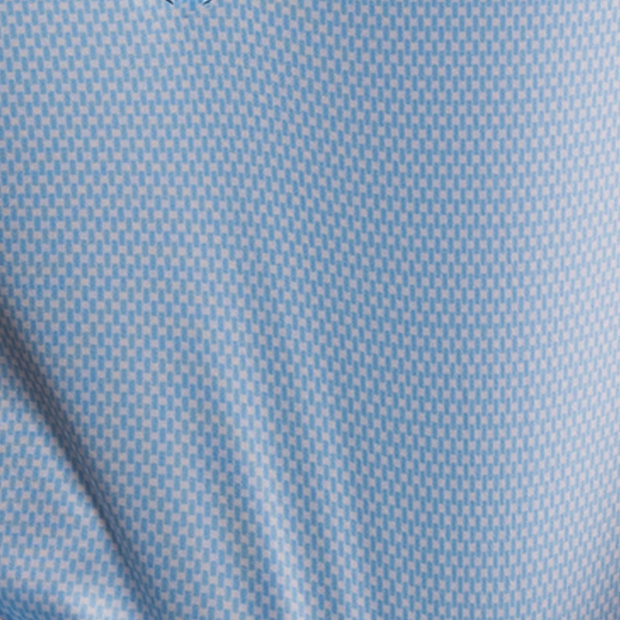 Semi-Spread Collar Polo Vantage Sky Blue Relaxed