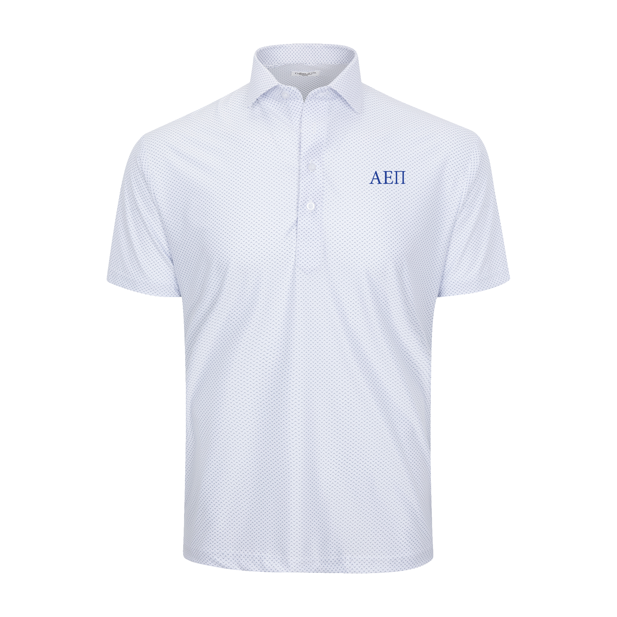 Collars & Co. Alpha Epsilon Pi Featherweight Flex Polo Pulse