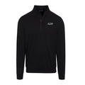 Collars & Co. Alpha Sigma Phi Velocity Performance Quarter Zip Black