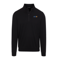 Collars & Co. Alpha Tau Omega Velocity Performance Quarter Zip Black