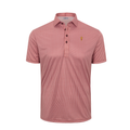 Arizona State Semi-Spread Collar Polo Maroon Houndstooth