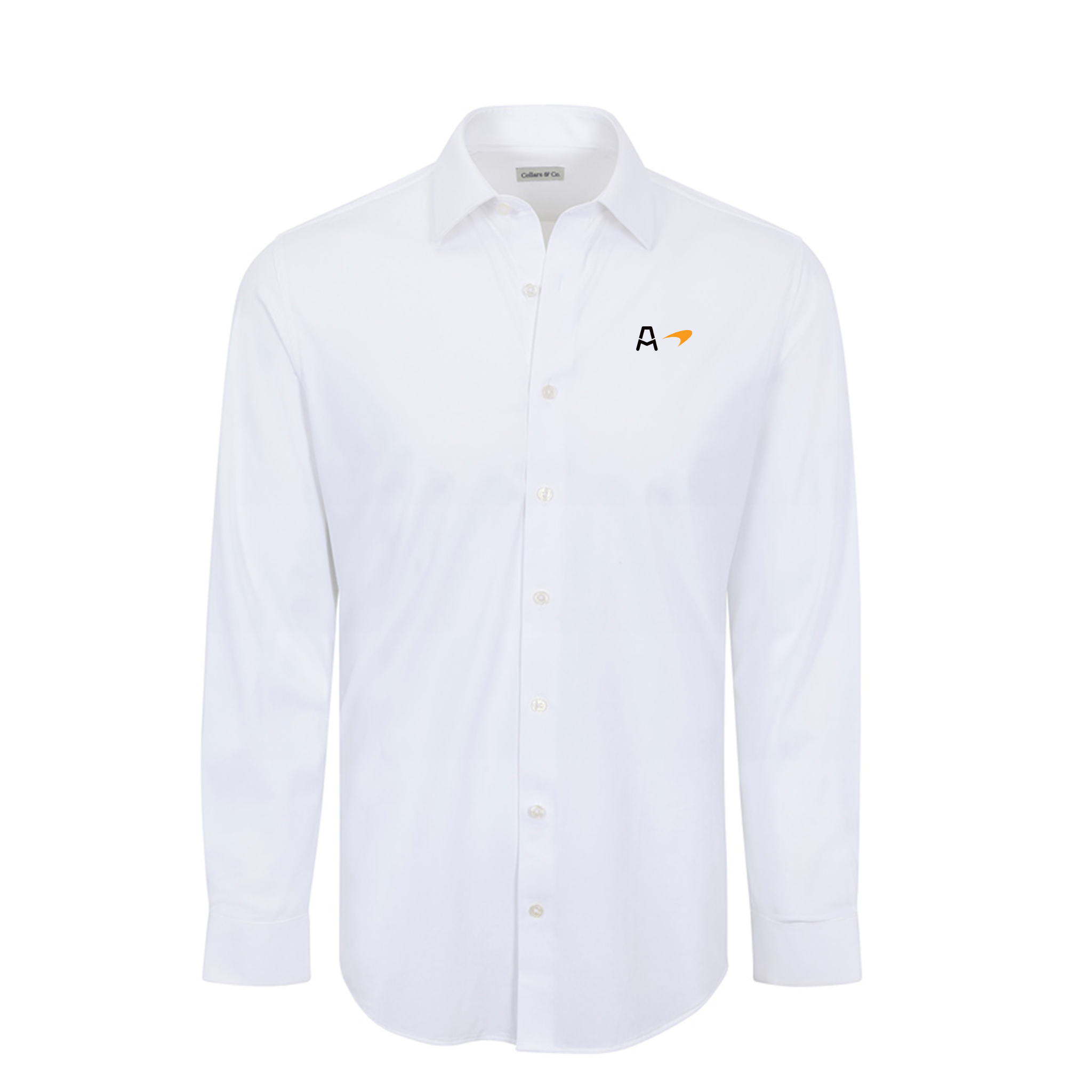Arrow McLaren Apex Performance Dress Shirt White