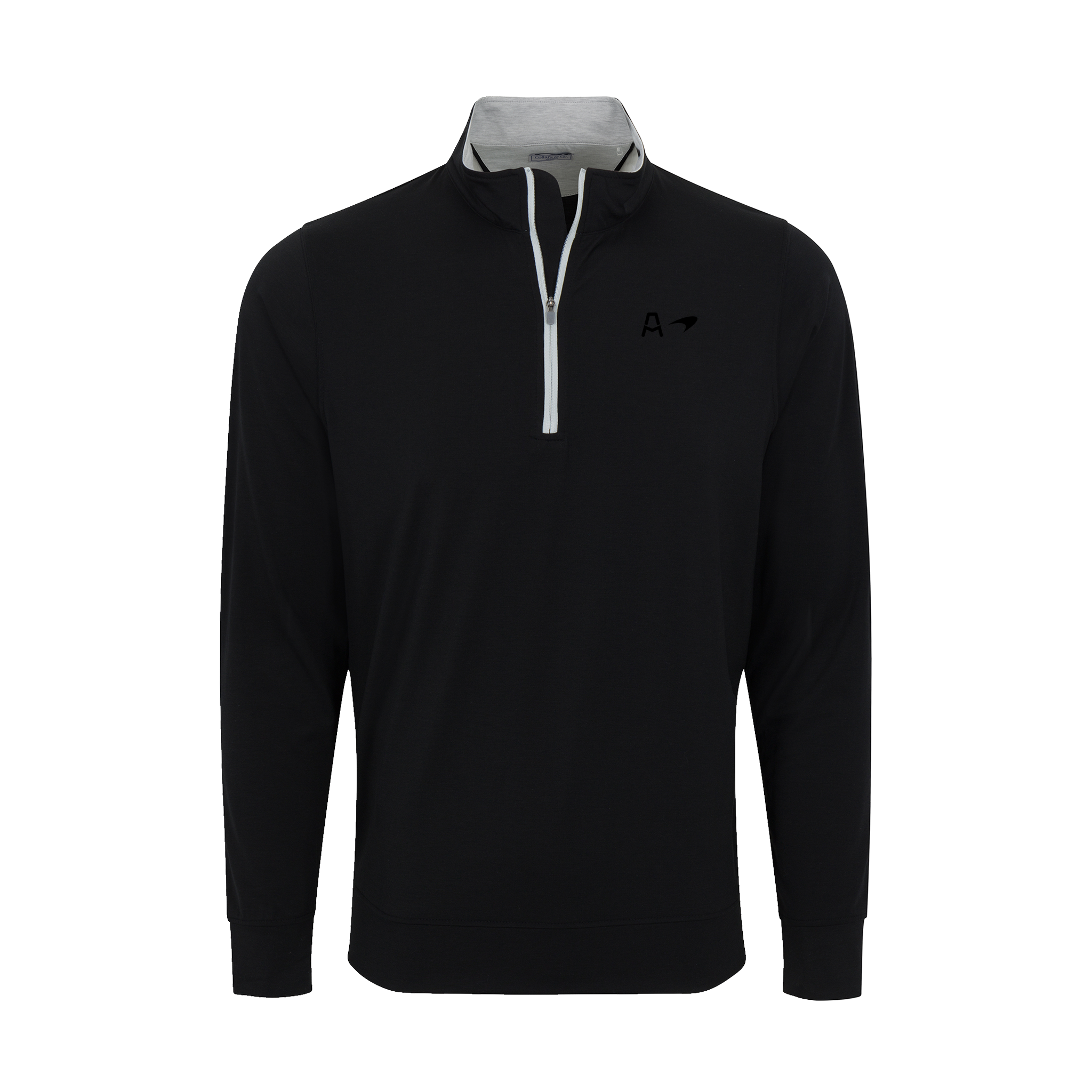 Arrow McLaren DriRelease® Performance Pullover Black with Light Grey Trim