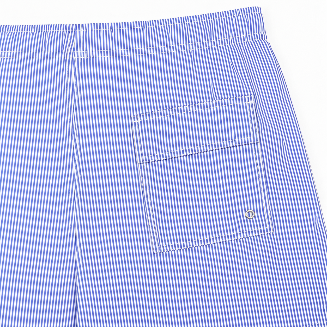 Riviera Swim Trunk Blue Stripe