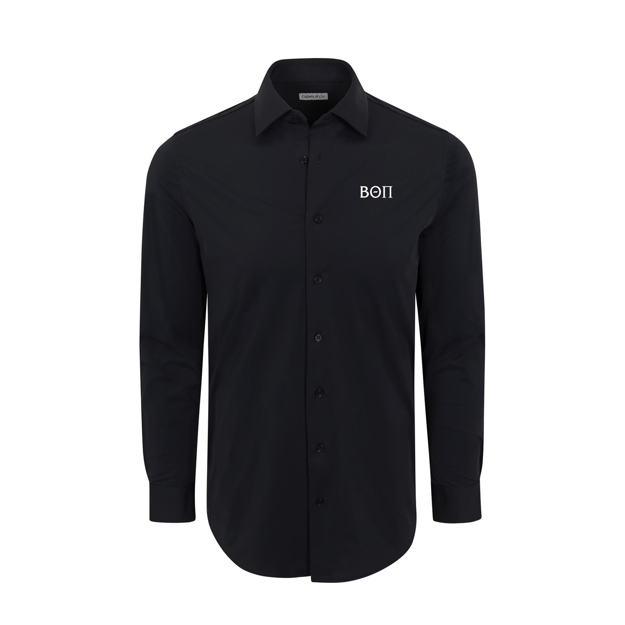 Collars & Co. Beta Theta Pi Apex Performance Dress Shirt Black