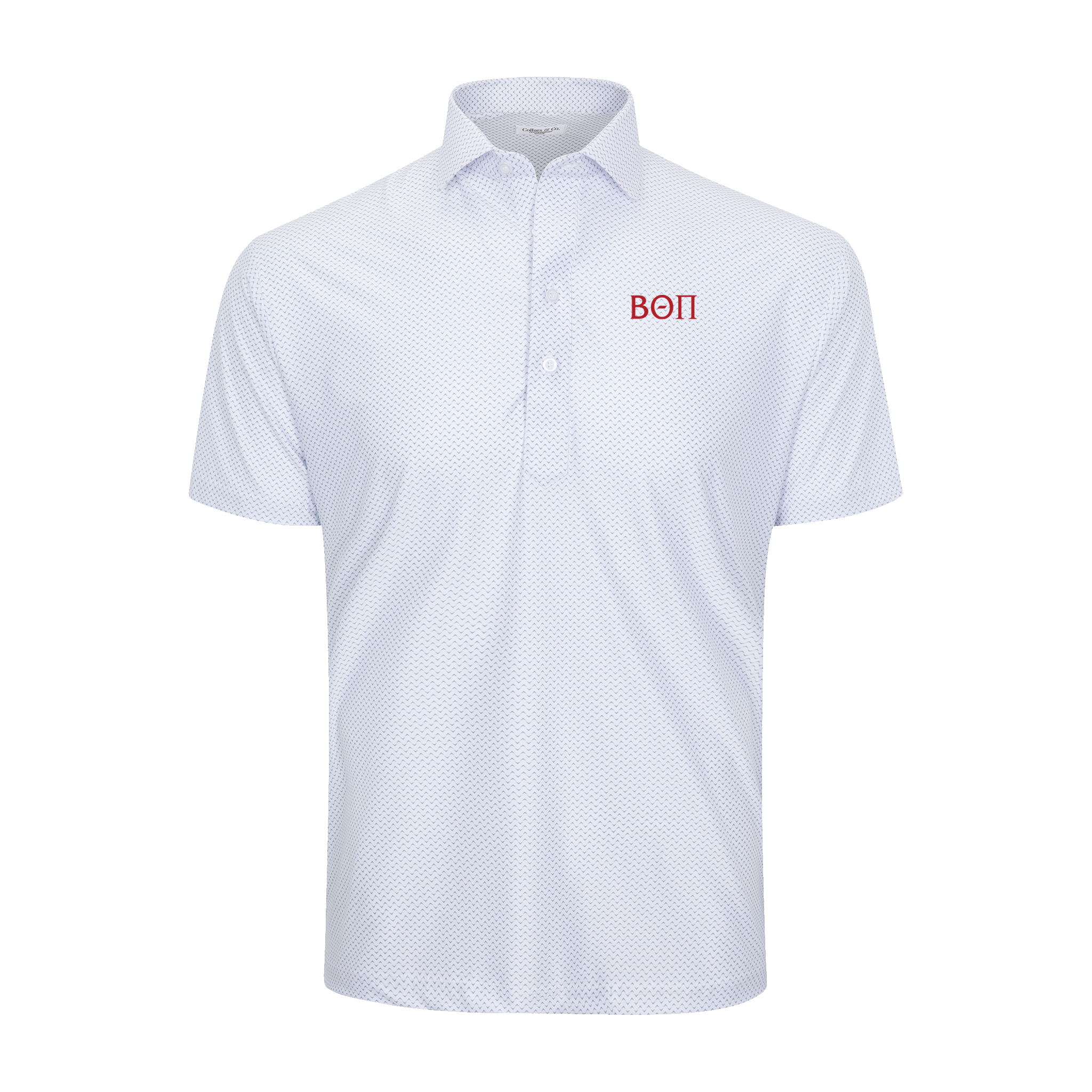 Collars & Co. Beta Theta Pi Featherweight Flex Polo Pulse
