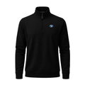 BYU Cloud Cotton Quarter Zip Pullover Black