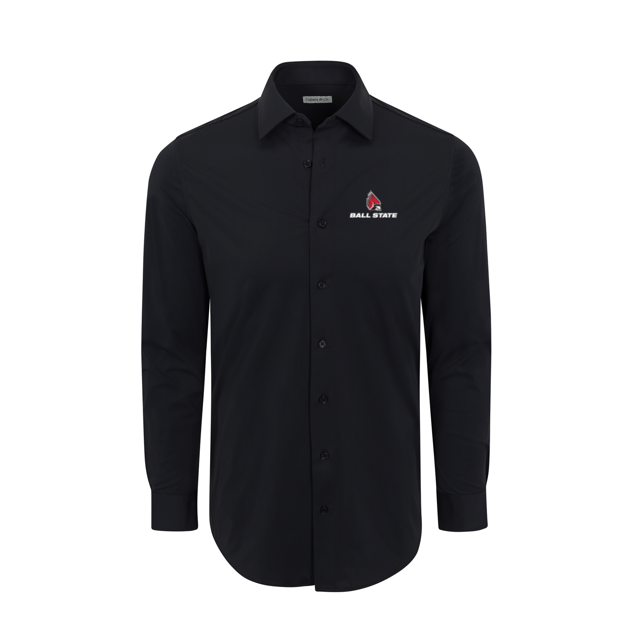 Ball State Apex Performance Dress Shirt Black