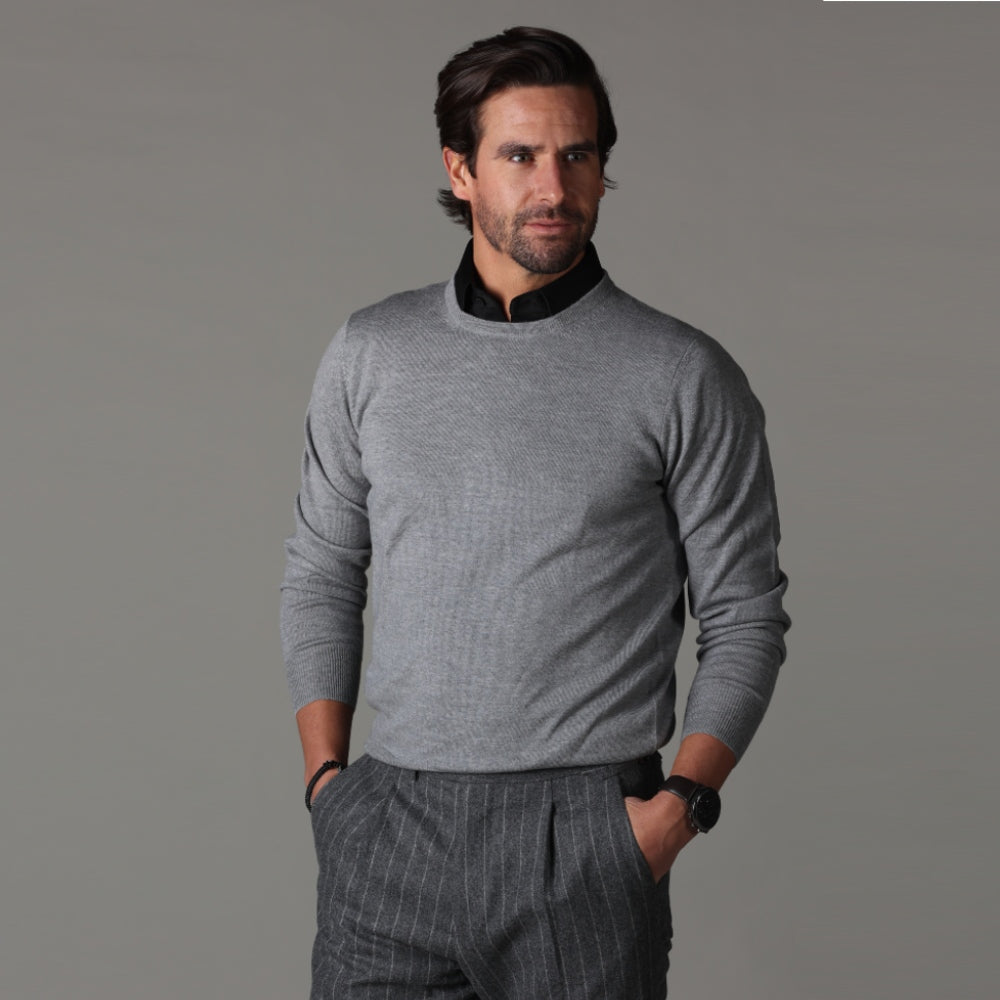 Semi-Spread Collar Polo Black Original