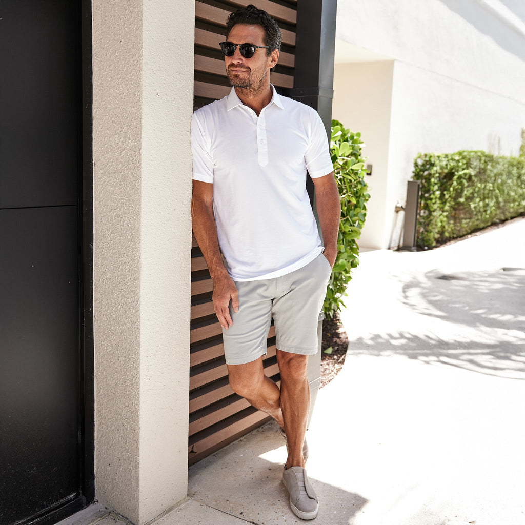 Nantucket Chino Short Light Grey