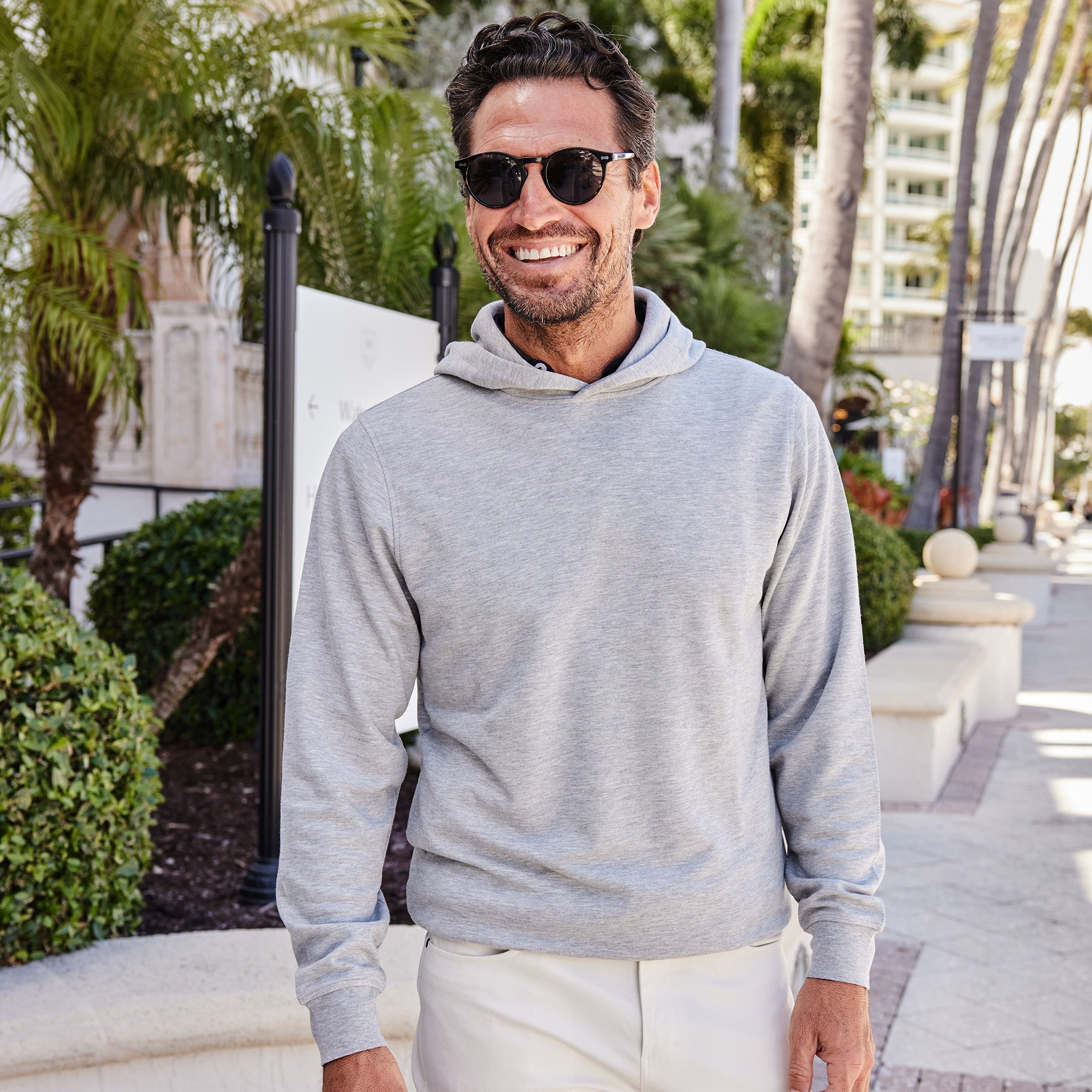 Cloud Cotton Hoodie Light Grey