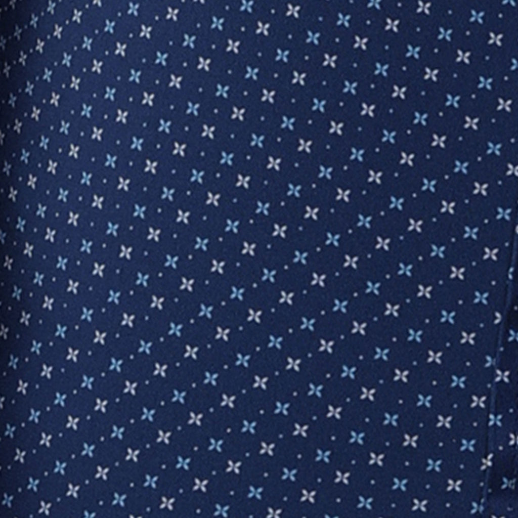 Quattro Flex Short Sleeve Button Down Los Cabos Blue Star