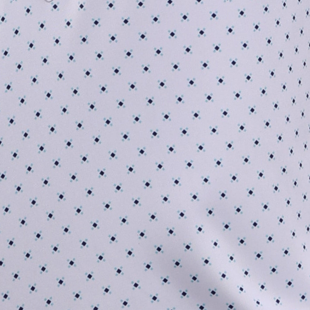 Semi-Spread Collar Polo White Pebble Beach 5 Diamond Original