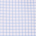 Quattro Flex Short Sleeve Button Down Thin Blue Check