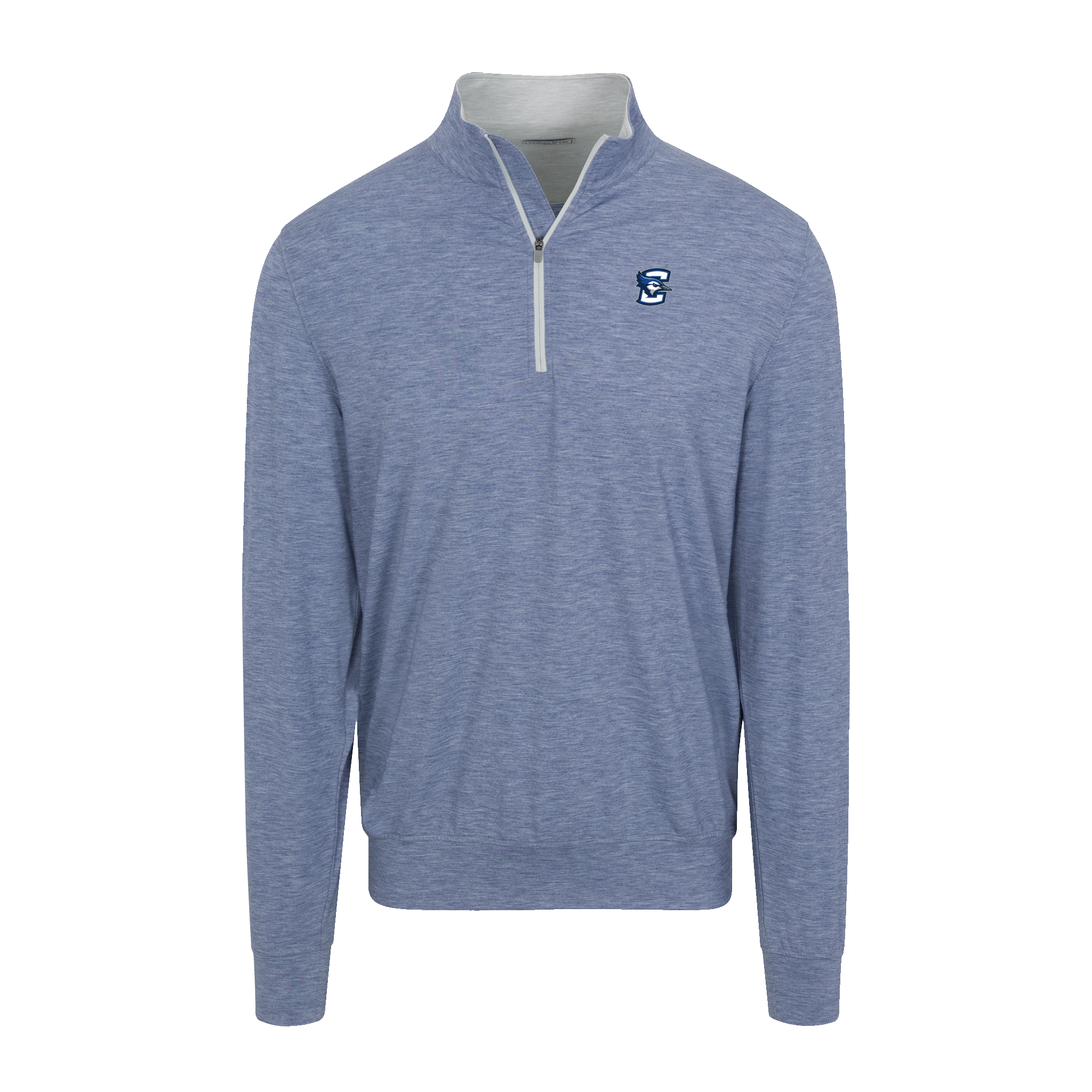 Creighton Velocity Performance Quarter Zip Dark Steel Blue