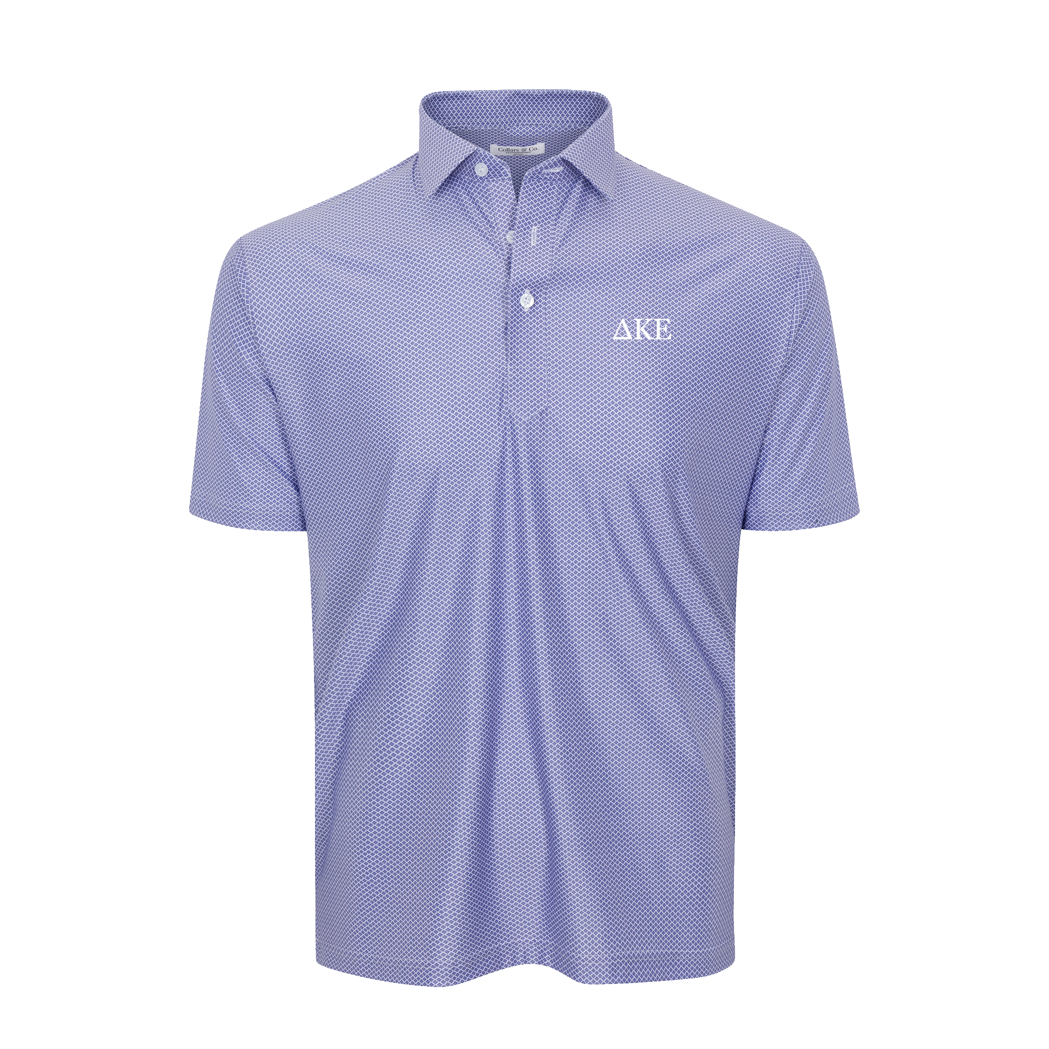 Collars & Co. Delta Kappa Epsilon Featherweight Flex Polo Congressional Navy