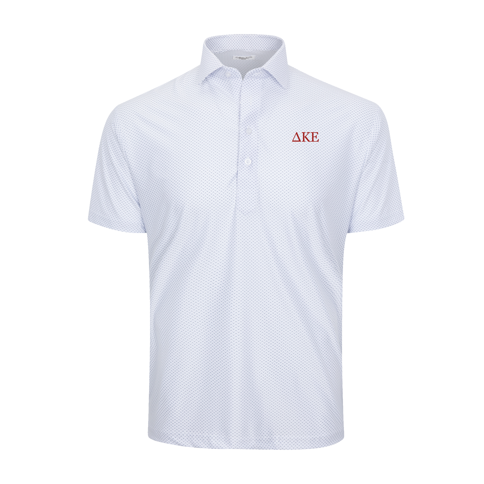 Collars & Co. Delta Kappa Epsilon Featherweight Flex Polo Pulse