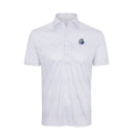 Drake Semi-Spread Collar Polo White Geo
