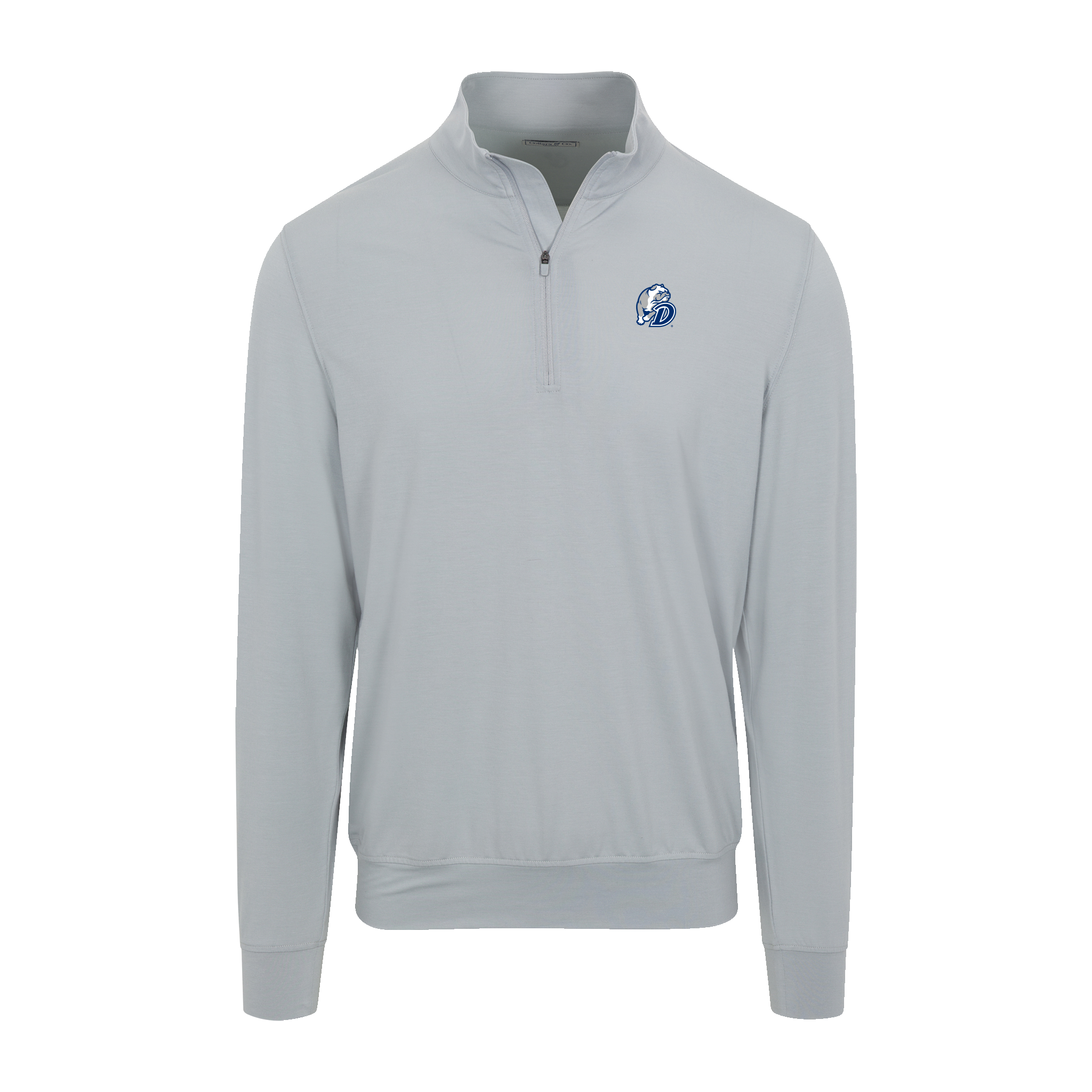 Drake Velocity Performance Quarter Zip Light Grey