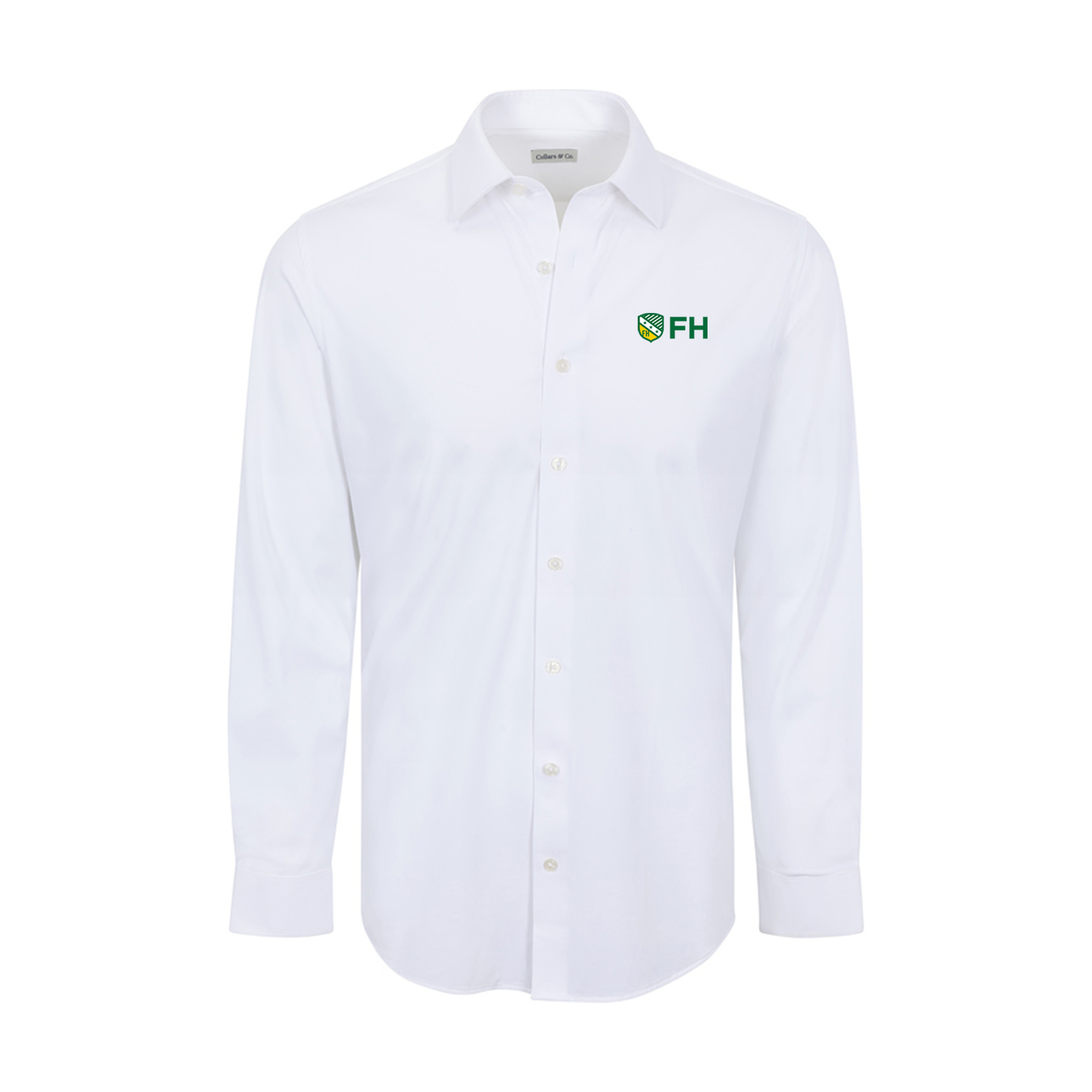 Collars & Co. FarmHouse Apex Performance Dress Shirt White