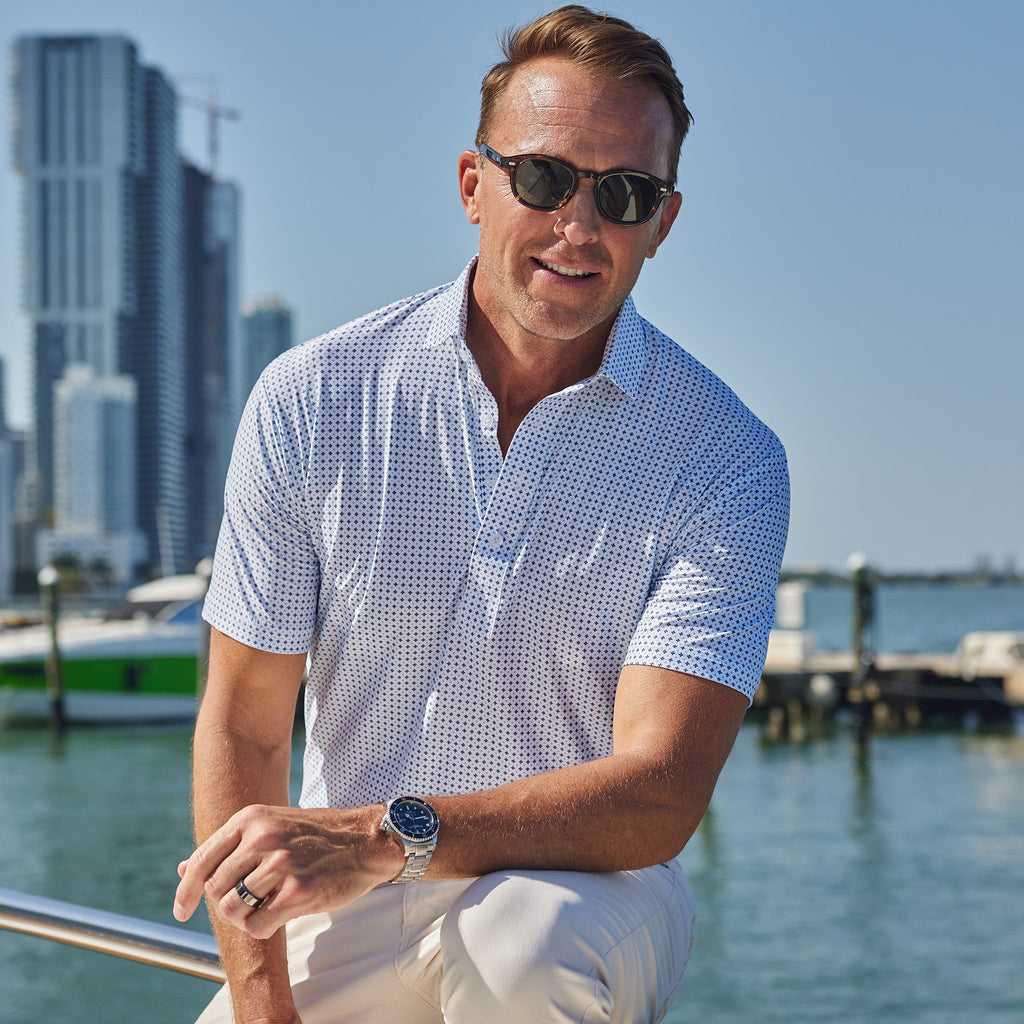 Featherweight Flex Polo French Quarter Relaxed