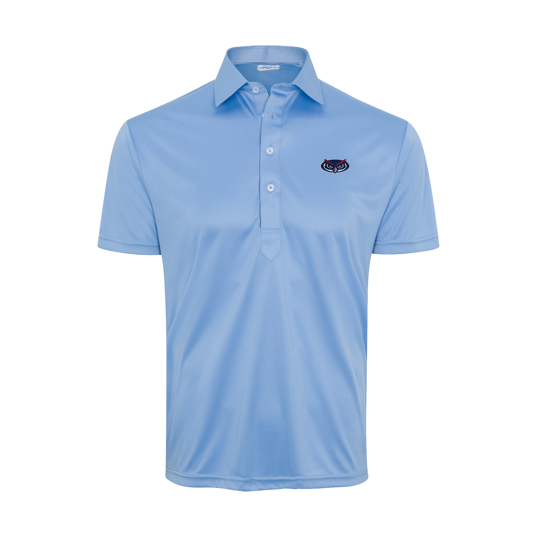 Florida Atlantic Semi-Spread Collar Polo French Blue