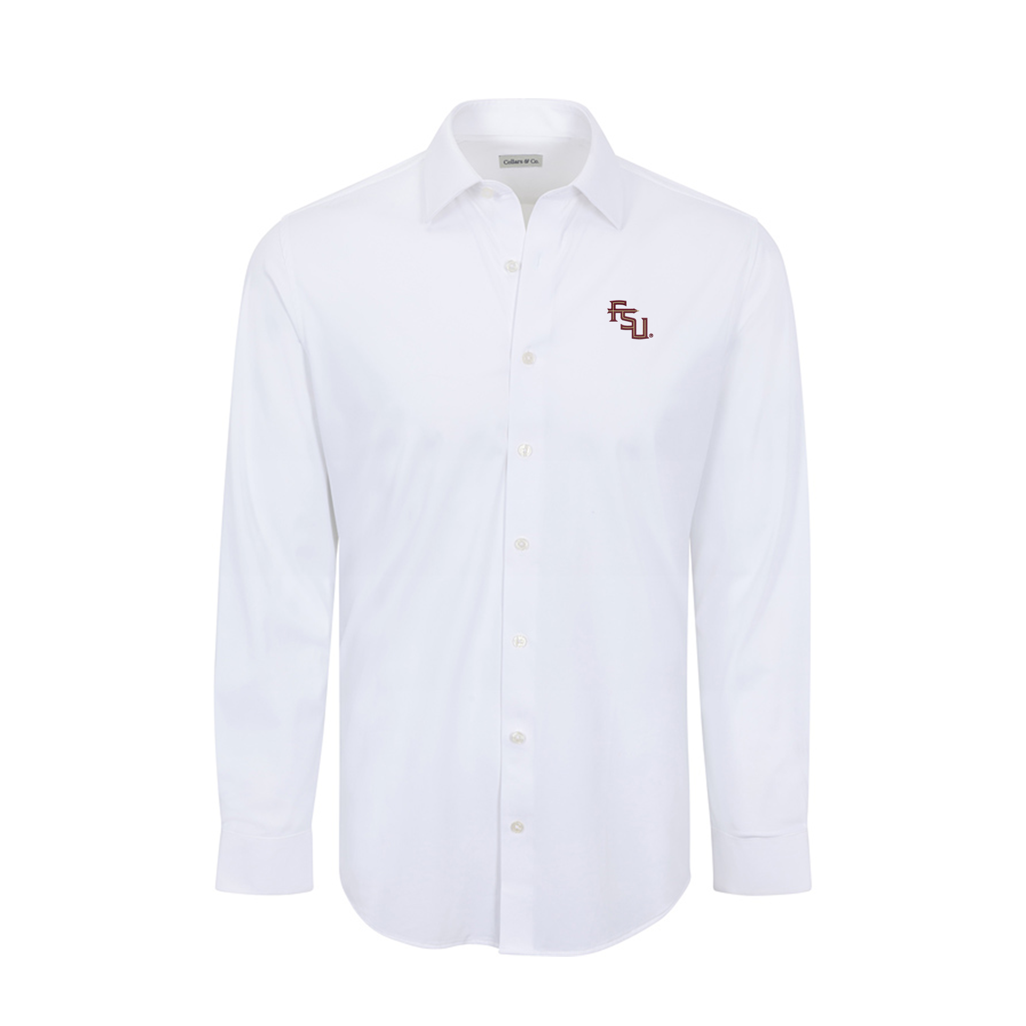 Florida State Apex Performance Dress Shirt White