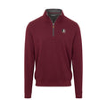Florida State Merlot Heather Cloud Cotton Quarter Zip Pullover