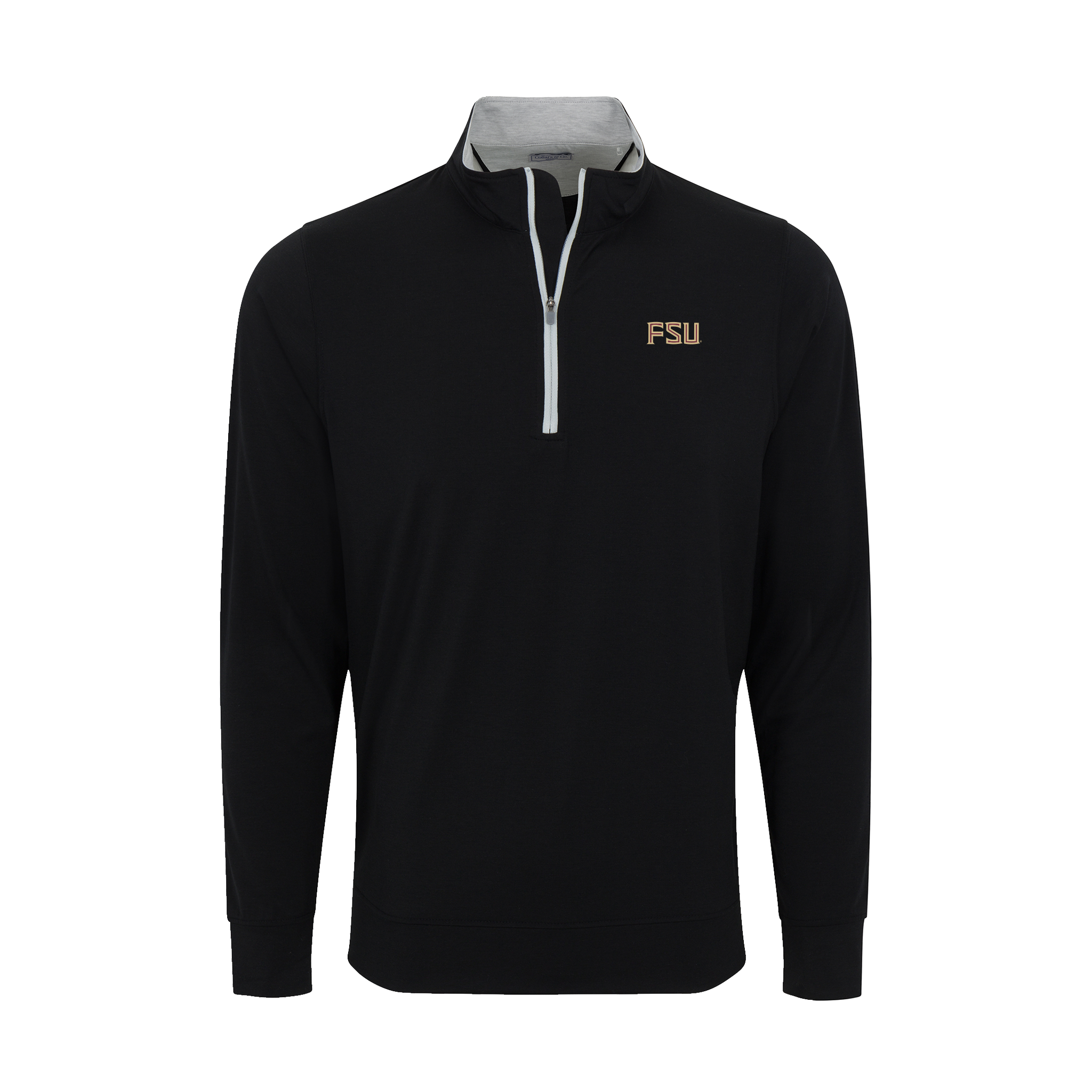 Florida State DriRelease® Performance Pullover Black with Light Grey Trim