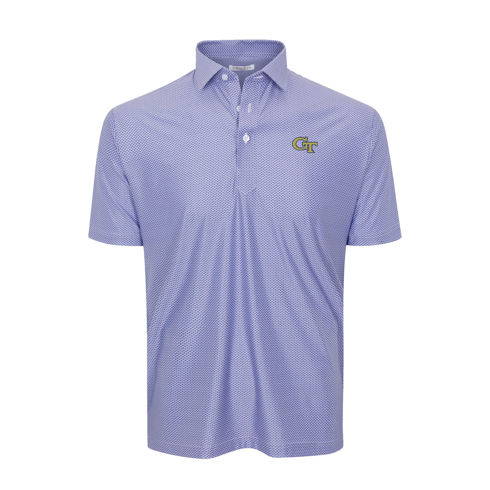 Georgia Tech Featherweight Flex Polo Congressional Navy