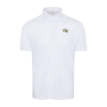 Georgia Tech Semi-Spread Collar Polo White