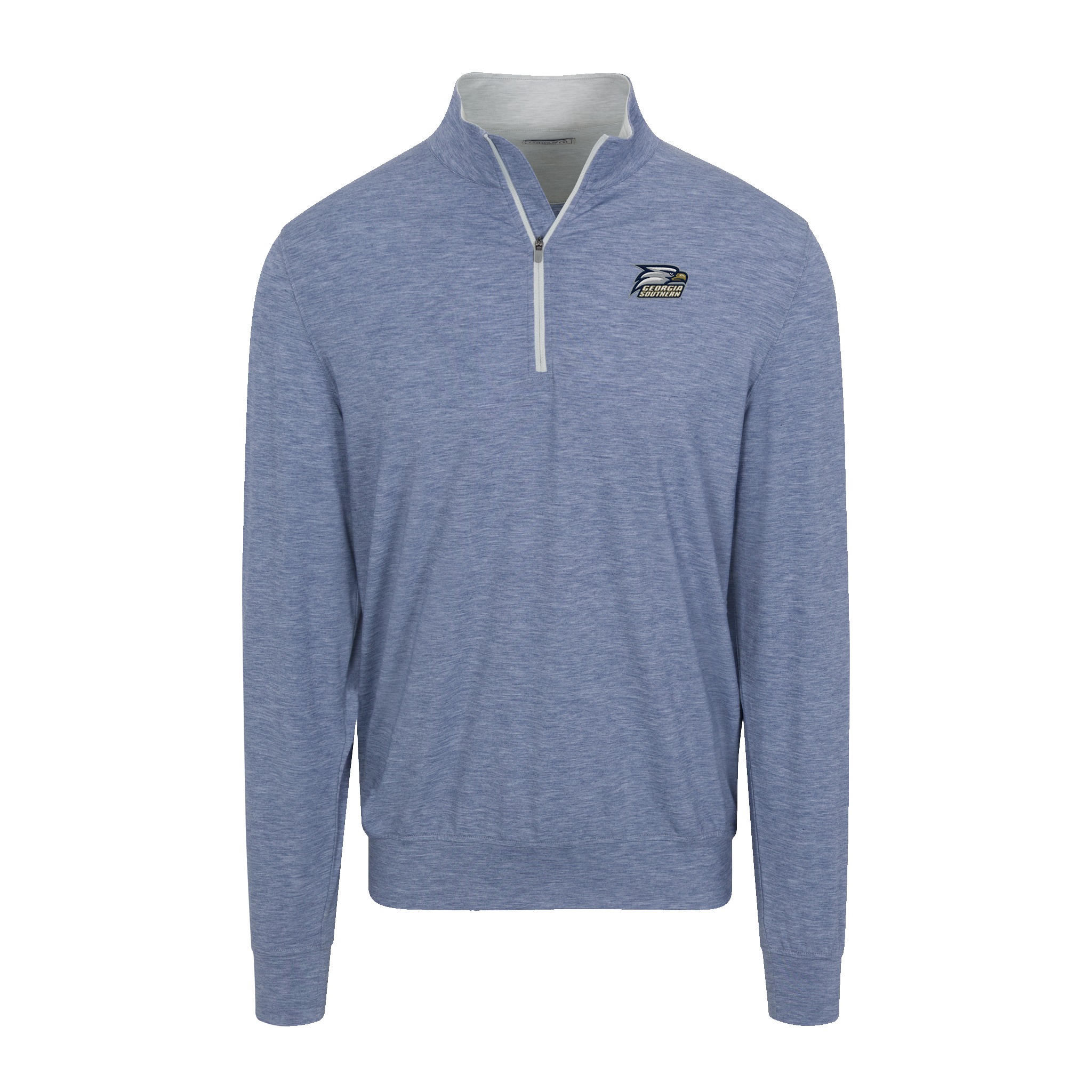 Georgia Southern Velocity Performance Quarter Zip Dark Steel Blue