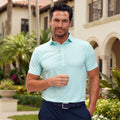 Featherweight Flex Polo Green Gingham