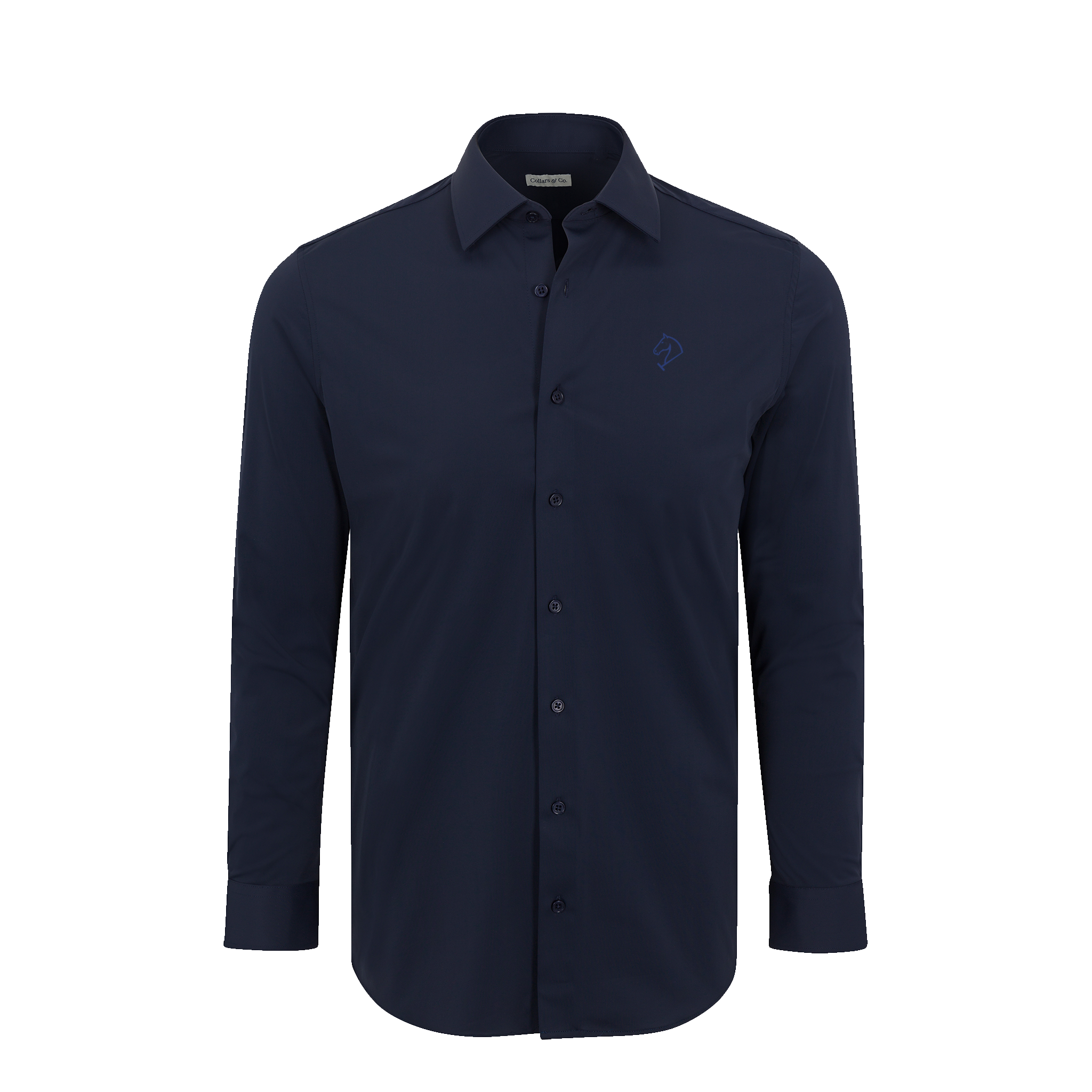 Greenwich Sound Polo Apex Performance Dress Shirt Navy
