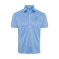 Greenwich Sound Polo Semi-Spread Collar Polo French Blue