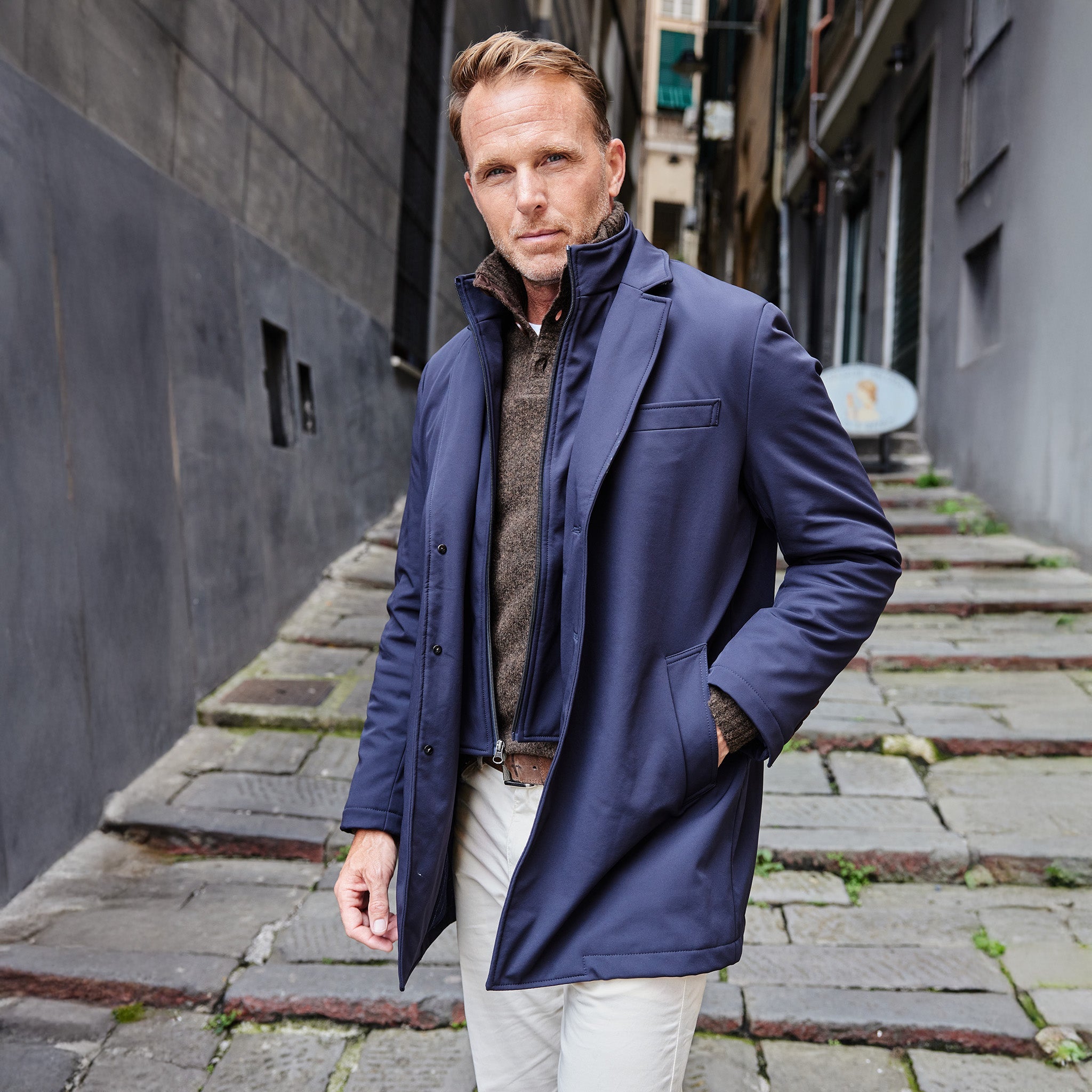 Metropolitan Coat Navy