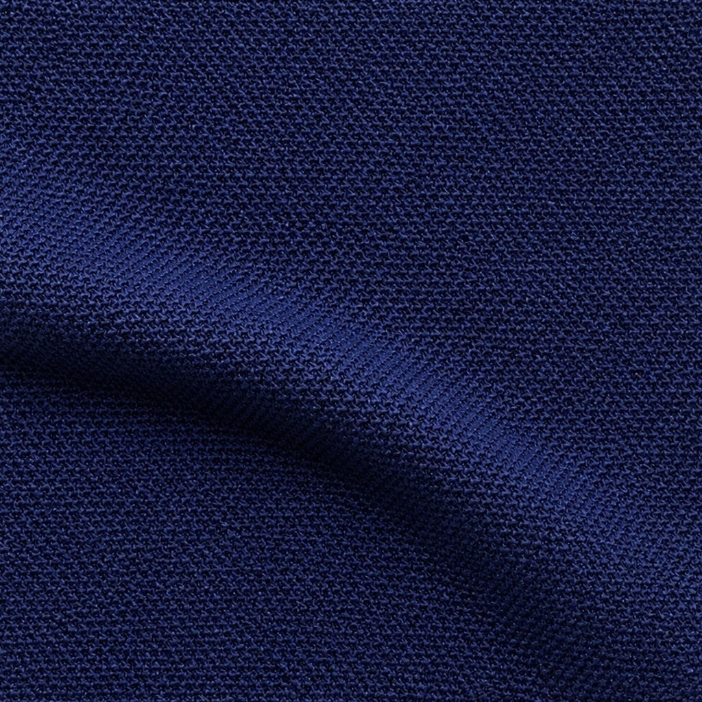 Como Textured Cotton Tee Navy