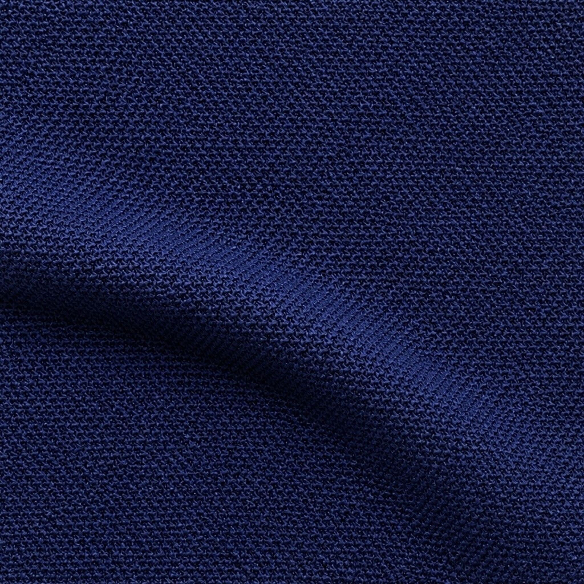 Como Textured Cotton Tee Navy