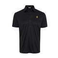 Idaho Semi-Spread Collar Polo Black