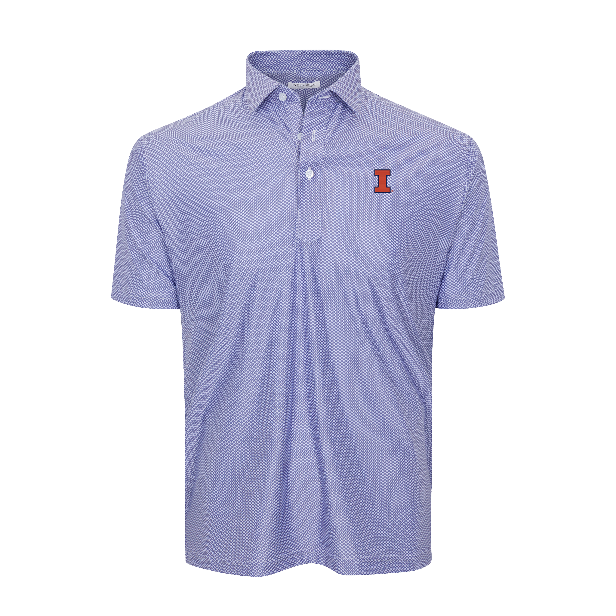 Illinois Featherweight Flex Polo Congressional Navy