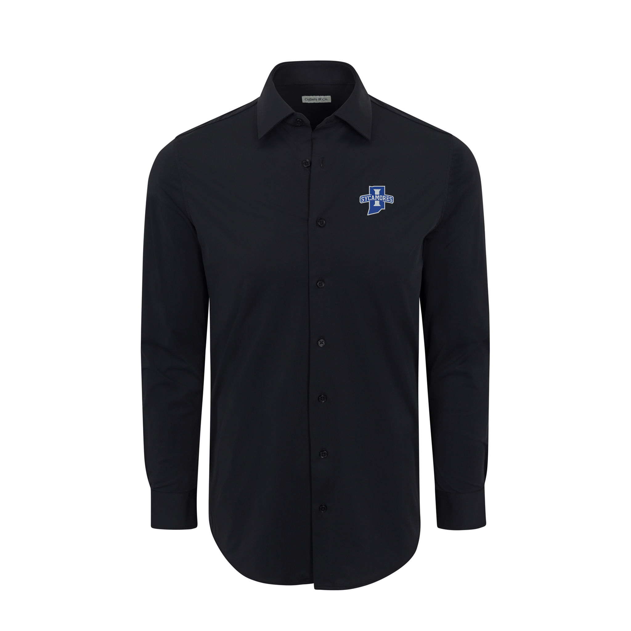 Indiana State Apex Performance Dress Shirt Black