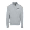 Iowa Velocity Performance Quarter Zip Light Grey