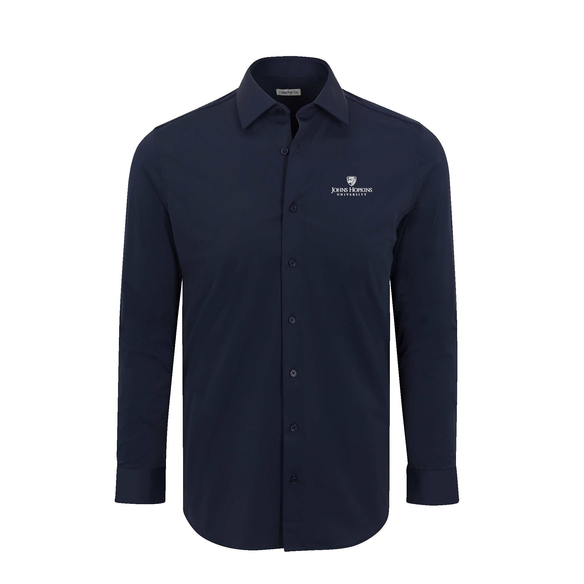 Johns Hopkins Apex Performance Dress Shirt Navy