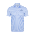 Johns Hopkins Semi-Spread Collar Polo Blue Houndstooth