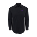 Kansas State Apex Performance Dress Shirt Black