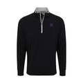 K-State DriRelease® Performance Pullover Black with Light Grey Trim