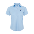 Kansas Women's Cap Sleeve Semi Spread Polo Sky Blue