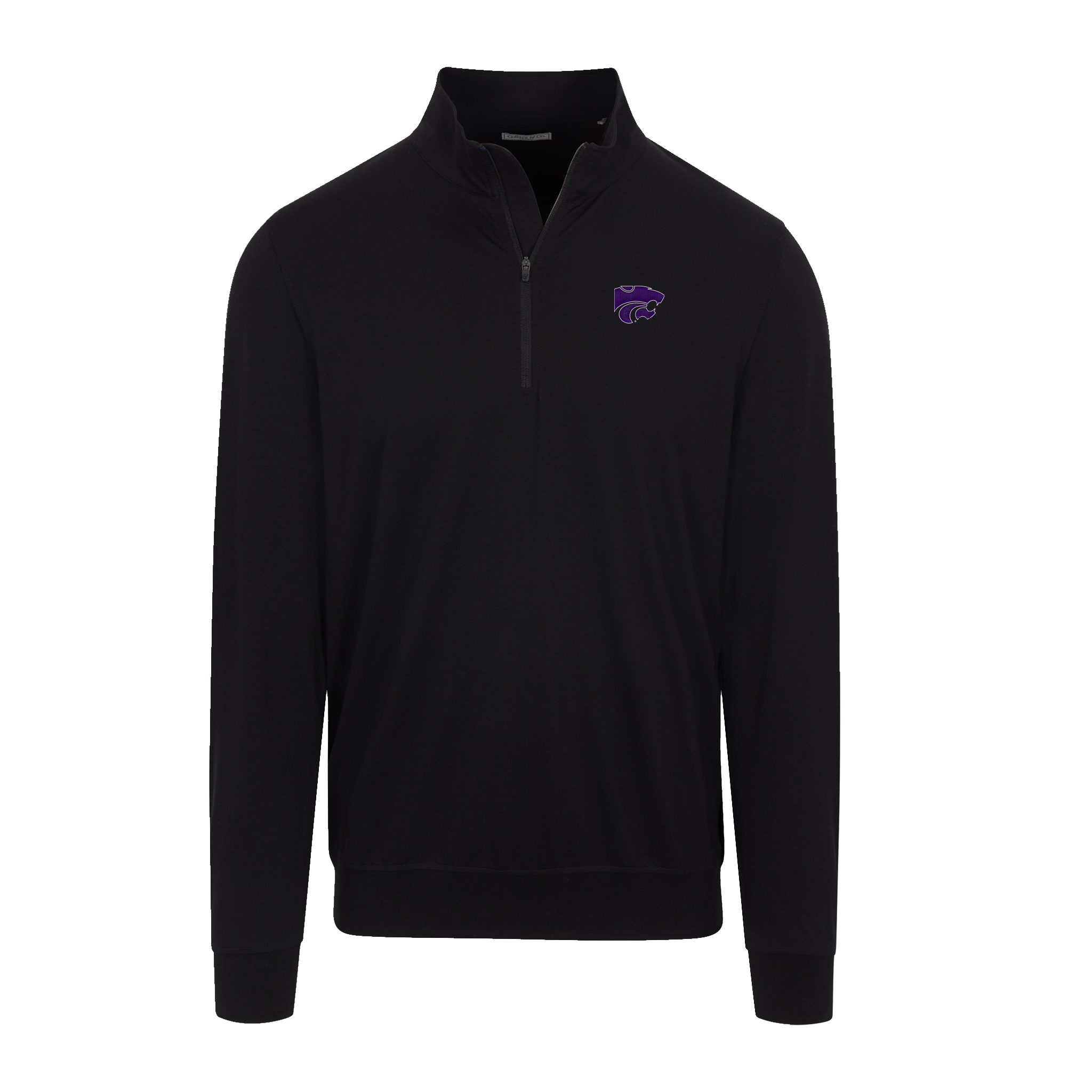 Kansas State Velocity Performance Quarter Zip Black