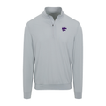 Kansas State Velocity Performance Quarter Zip Light Grey